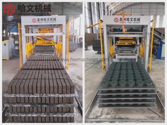 多用途ブロック型サイズオプション 最良の空洞ブロック製造機レンガ機械 インターロッキング舗装製造機 長方形ブロック製造機をナイジェリアで生産