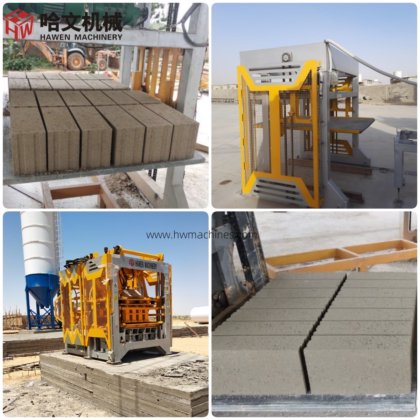 高度な技術の最良の油圧自動ブロック製造機、コンクリートの固体舗装ブロック機、エジプトの中空ブロック製造機