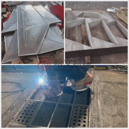 コンクリートインターロック舗装型枠ブロック成形機用