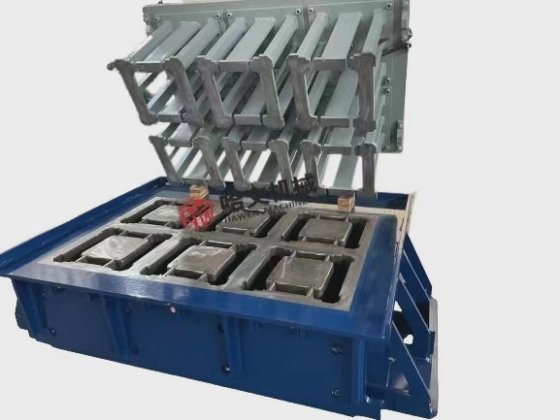 トルコのエルコンブロック用コンクリートハローブロック型、舗装材、レンガ、縁石製造機