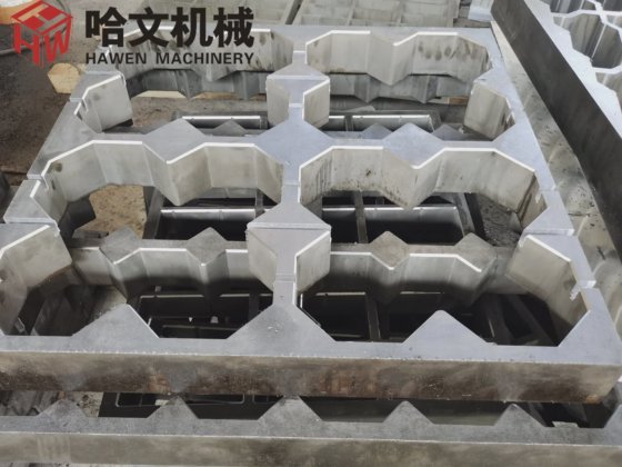 コンクリートブロック機械型枠 固形レンガ型枠 パバー石型枠