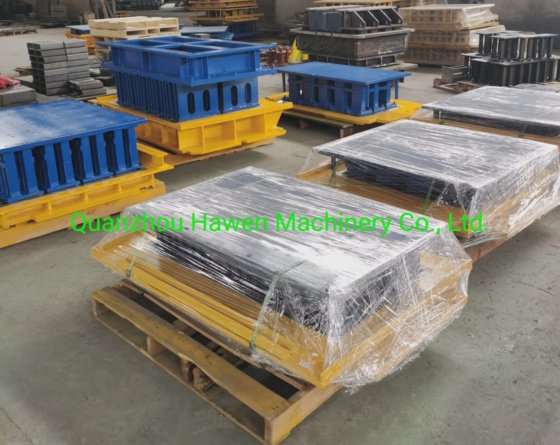 コンクリートブロック機械型枠 固形レンガ型枠 パバー石型枠