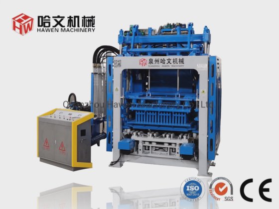 ドイツ製のベストセラー全自動カーブストーンブロックレンガ製造機