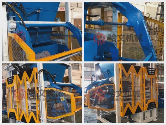 全自動空洞ブロック生産ライン機械