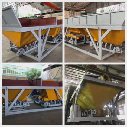 ブロック機械と混合プラント用コンクリートバッチャー