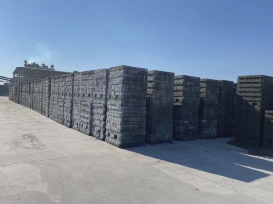 インド、バングラデシュ、ミャンマー向けコンクリートフロッグブロック製造機