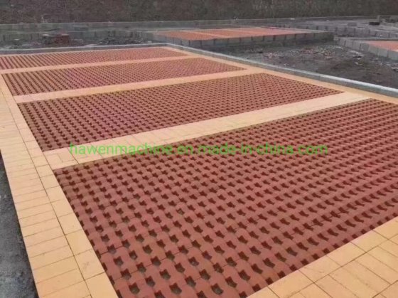 ジグザグ相互連結舗装機 長方形舗装機