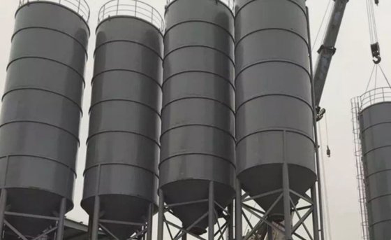 ボルト式組立セメント貯蔵サイロ 50-500t