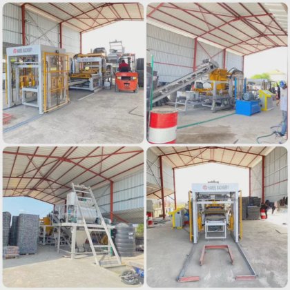 コンクリートカーブレンガ製造機