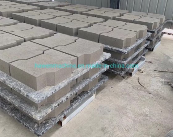 コンクリートブロックレンガ舗装機用のグラスファイバーブロックパレット