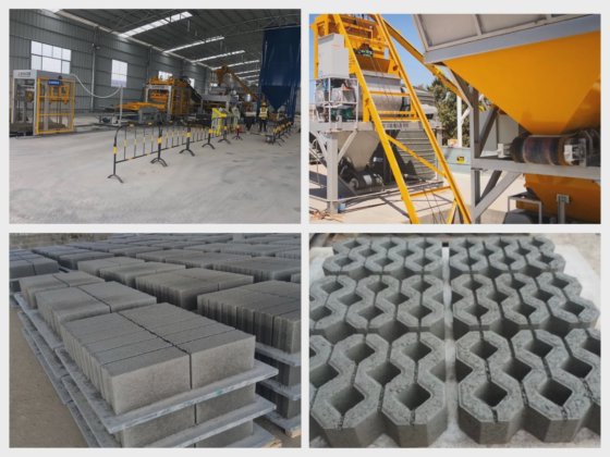 中国製造直販工場コンクリートブロック製造機械