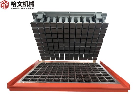 精密コンクリート中空ブロック型レンガ機械型ブロック機械型ロシアで