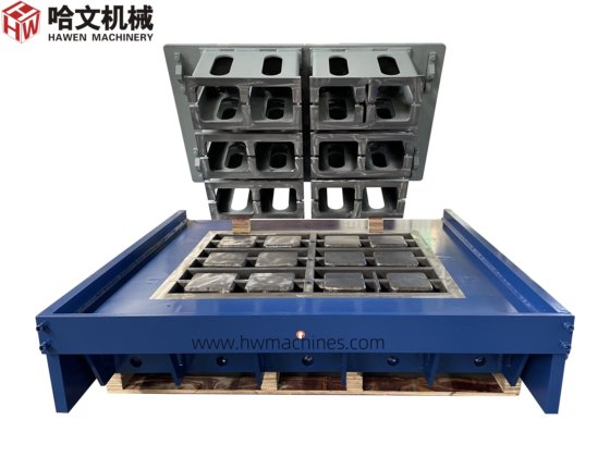 精密コンクリート中空ブロック型レンガ機械型ブロック機械型ロシアで