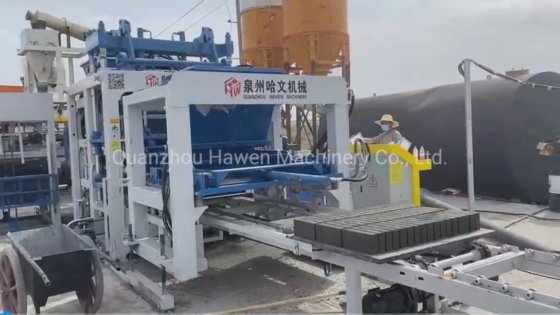 アフリカ向けフルオートマティックコスタルマキシレンガブロック製造機