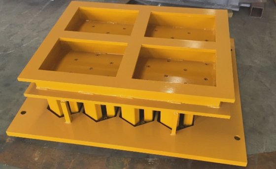 中国 コンクリート 中空ブロック 製造機 インターロッキング