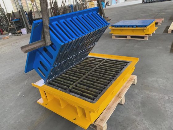 コンクリートハローブロック型 セメントブロックレンガ舗装機用