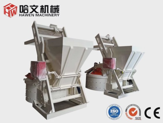 ブロック生産用コンクリートプラネタリーミキサー
