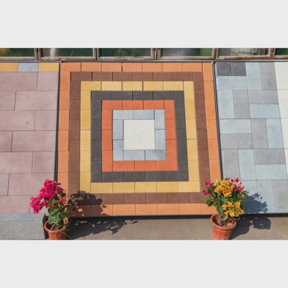 油圧プレステーブル振動コンクリート固体レンガブロック舗装材製造機械