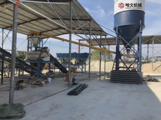 コンクリートジグザグ舗装レンガ製造機械