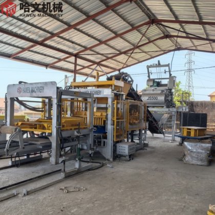 高技術の有名な自動ブロックレンガ舗装石機械