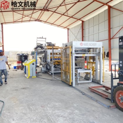 高技術の有名な自動ブロックレンガ舗装石機械