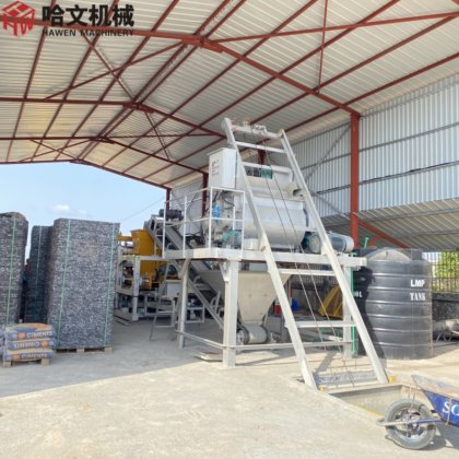 高技術の有名な自動ブロックレンガ舗装石機械