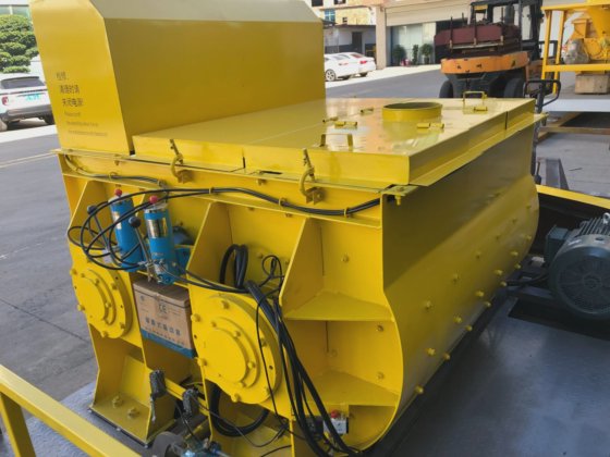 コンクリートツインシャフトミキサー