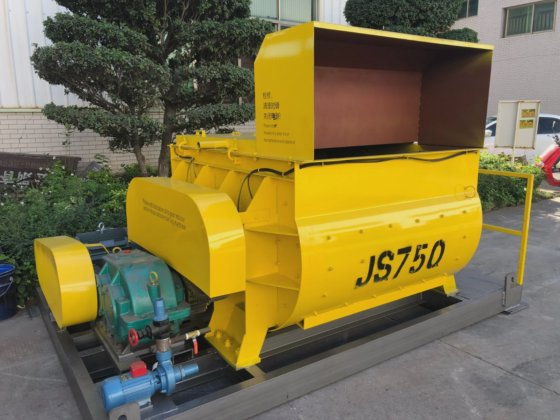 コンクリートツインシャフトミキサー