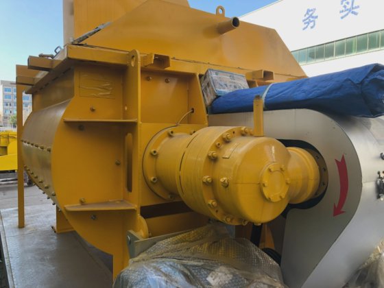 コンクリートツインシャフトミキサー