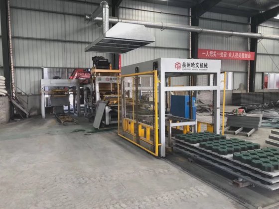 ブロックとレンガの石製造機