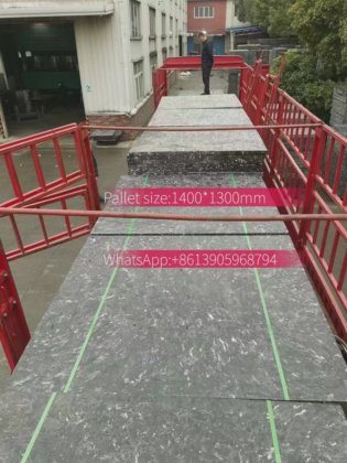 ブロック生産用PVC製プラスチックパレットシート