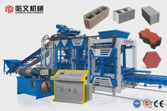 ドイツの技術による油圧サーボモーター振動セメントブロックレンガ製造機