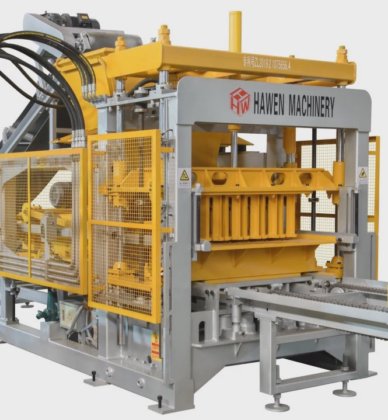 コンクリートブロック舗装用縁石製造機械