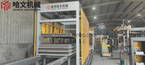 高生産能力の多用途ブロック大規模自動コンクリートブロック製造機舗装レンガ機械 エジプトで