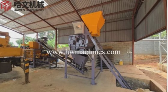 Qt6-15 自動油圧振動ブロック成形機 コンクリートレンガ製造機械