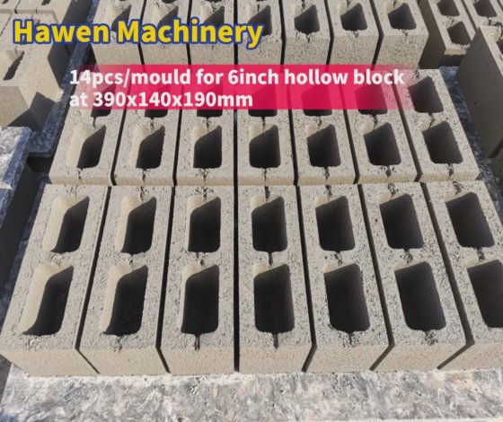 コンクリート中空ブロック機、レンガ機、舗装機用のカスタマイズされた型