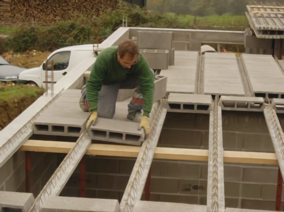 コンクリート天井ハウルディブロック型枠 コンクリートレンガ舗装機械用