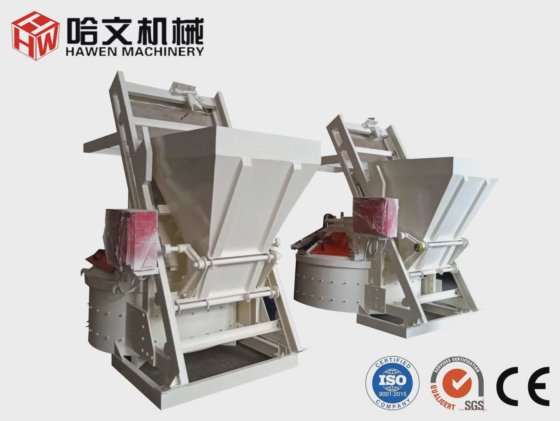 ブロック製造ライン用高速プラネタリーミキサー