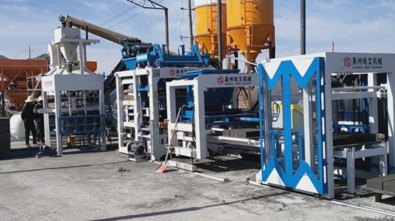 Qt10 Fully Automatic Concrete Block