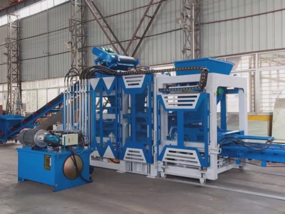 Qt10 Fully Automatic Concrete Block
