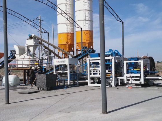 Qt10 Fully Automatic Concrete Block