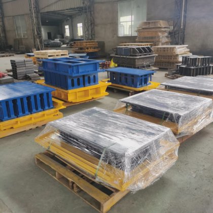 ハローブロック製造機用のソリッドレンガ型