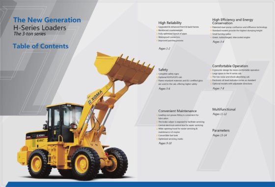 Pala Frontale per Cava di