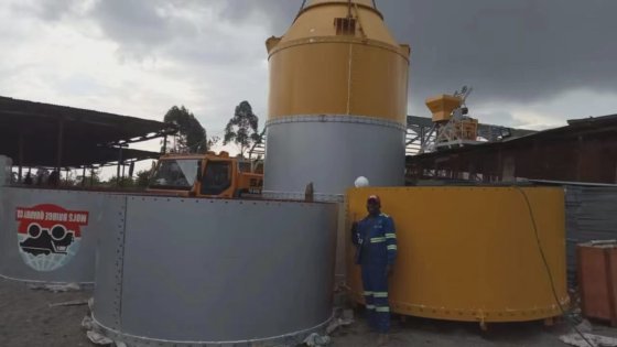 建設用のボルト型アセンブリセメントサイロ