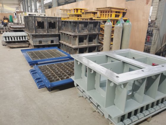 Matriz de bloco de pavimento