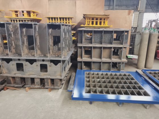 Matriz de bloco de pavimento