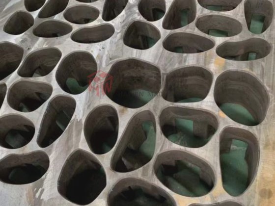 ペブル装飾舗装石型枠 コンクリートブロックレンガ舗装機用