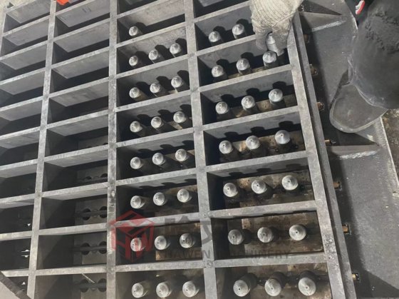 コンクリートインターロック舗装ブロック型