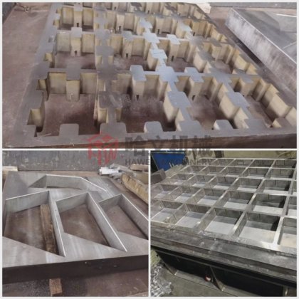 コンクリートインターロック舗装ブロック型