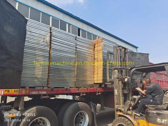 コンクリートブロック、レンガ、パバー製造機用の木製パレットプレートボード